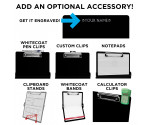 Aluminum Needlework Clipboard - Blackout