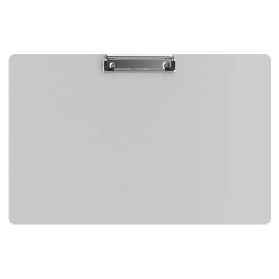 Aluminum 17 x11 Ledger Clipboard - White