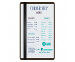 HDF Single Band Large Vertical Menu Board 