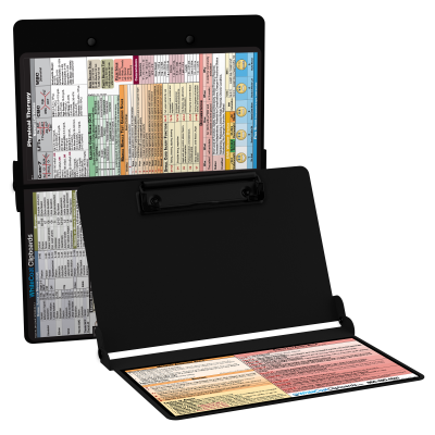 WhiteCoat Clipboard® - Blackout Physical Therapy Edition