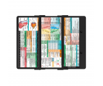 WhiteCoat Clipboard® Trifold - Blackout Veterinary Medicine Edition