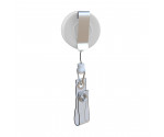 French Bulldog Doctor Button Badge Reel 